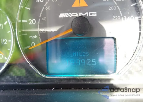 2001 Mercedes-Benz E 55 Amg z USA, uszkodzony, nr VIN WDBJF74J91B321067